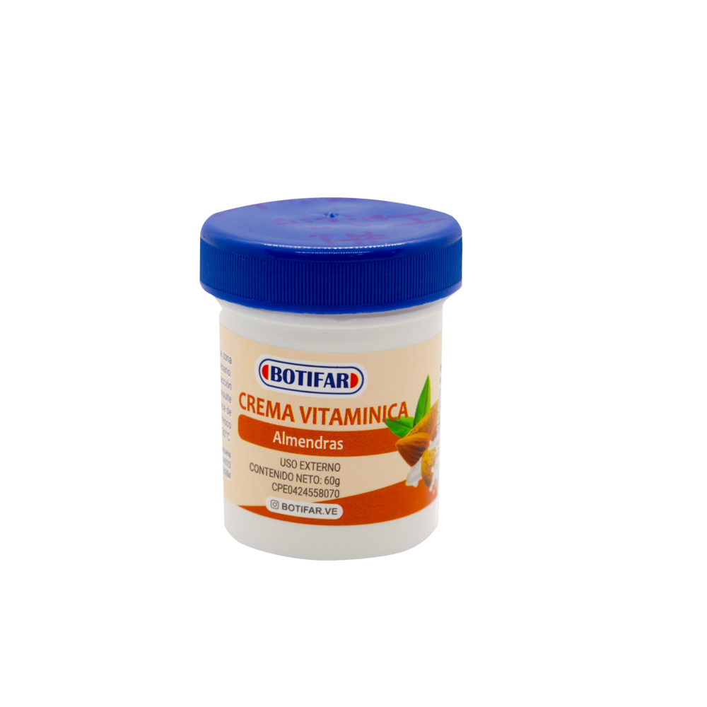 CREMA VITAMINICA ALMENDRA 60 GR