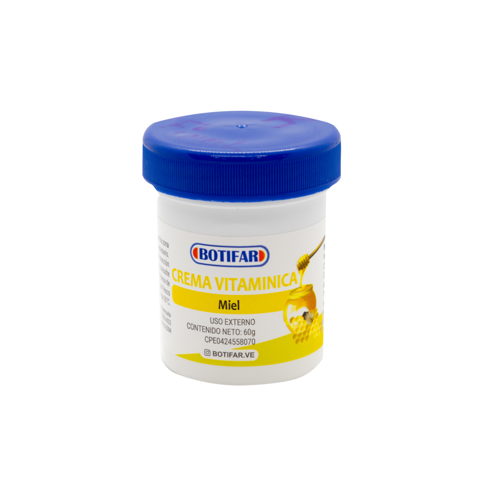 CREMA VITAMINICA MIEL 60 GR